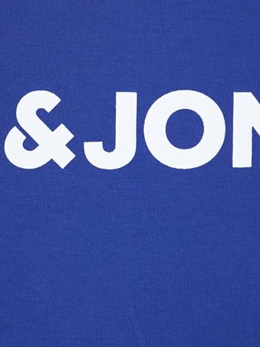Thumbnail 8 de JACK & JONES Jjecorp Logo tee SS O-Neck Noos, Blue Mirage. – Camiseta de cuello redondo con estampado en talla M