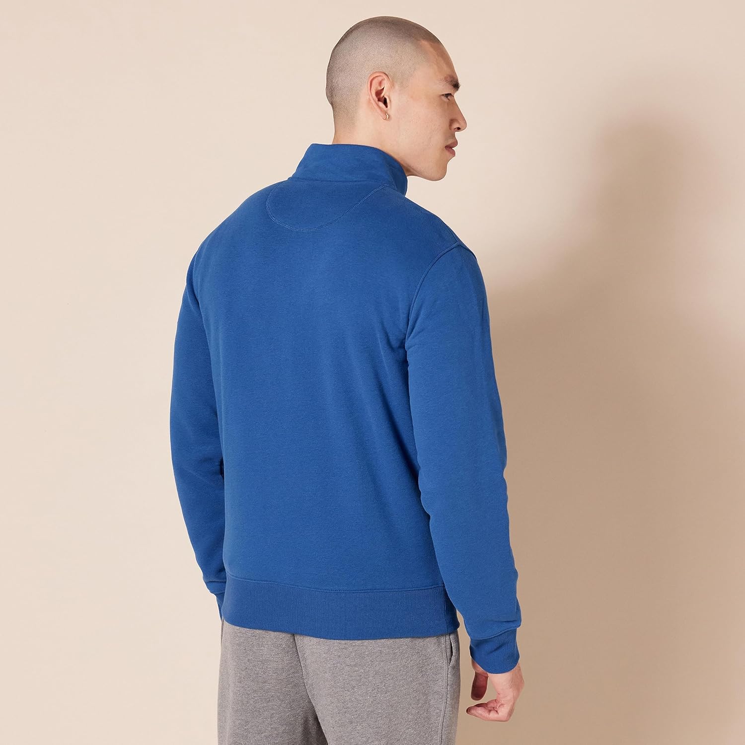 Thumbnail 1 de Amazon Essentials Felpa in pile con zip e collo a lupetto per uomo – vestibilità classica