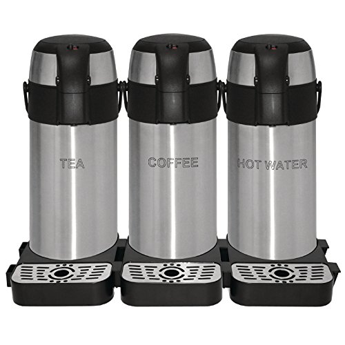 Thumbnail 1 de Olympia Plateau d’égouttage pour Airpots 1,9 à 4 L (noir) – compatible K635, K636, DP127 à DP129, DL163 à DL166, GF992