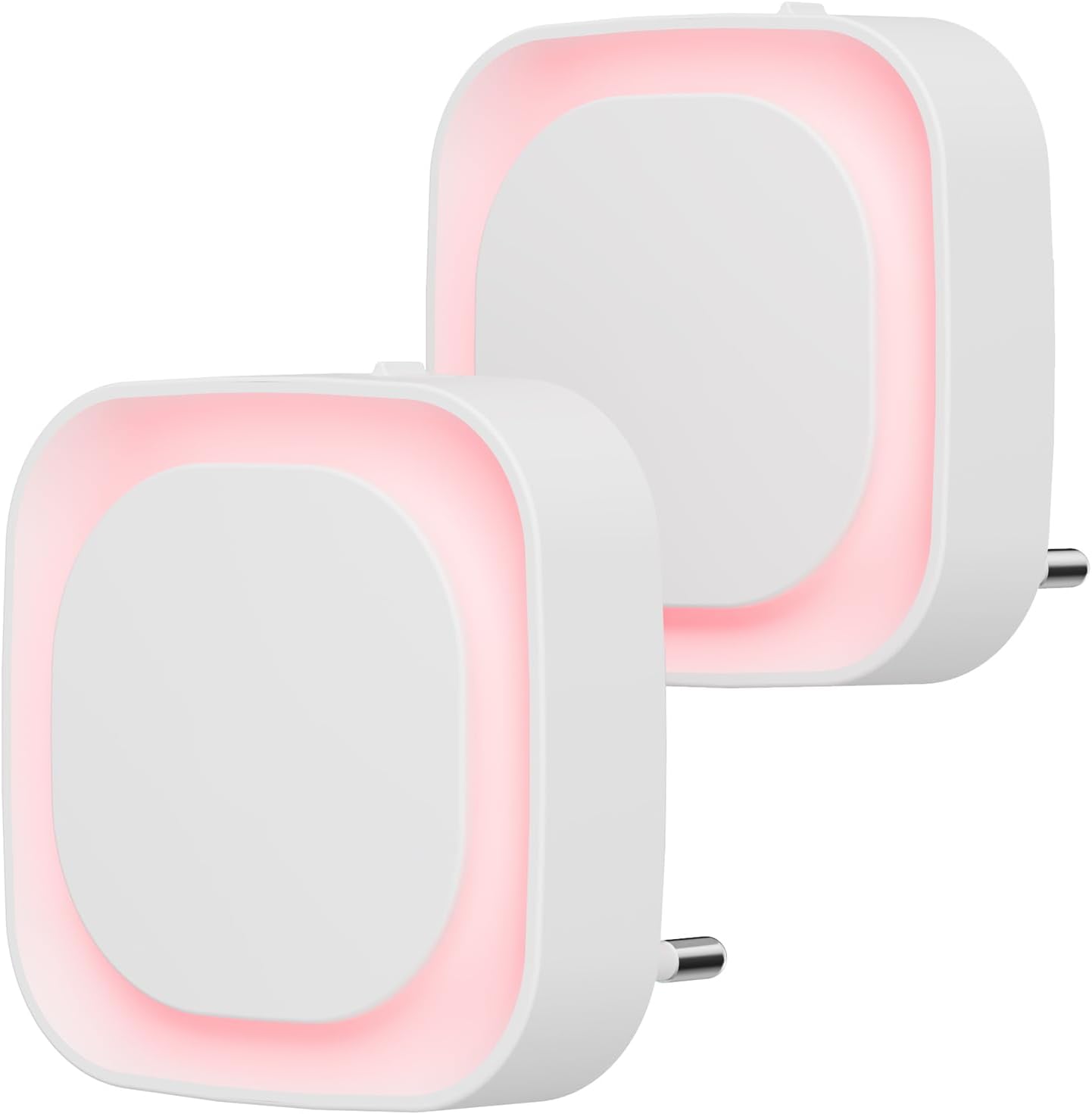 Thumbnail 6 de YUNLEX 2er Set Nachtlicht-Steckdose mit Dämmerungssensor, dimmbar – warmes Bernsteinlicht fürs Kinderzimmer