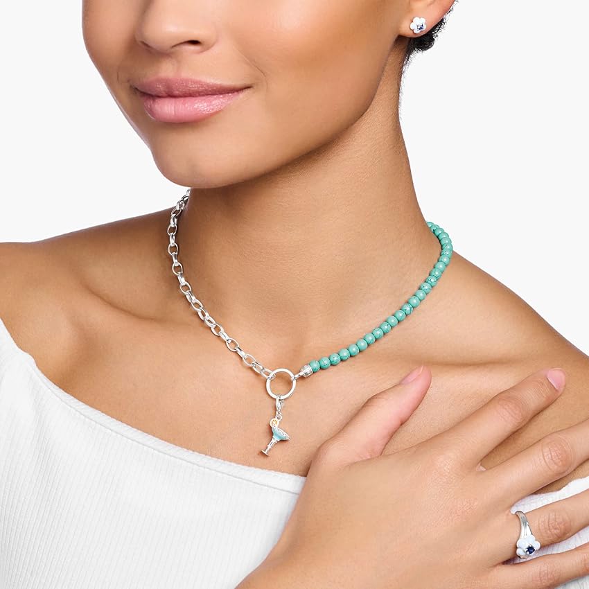 Thumbnail 1 de Thomas Sabo KE2188-404-17-L45V Collar turquesa 45 cm 💍