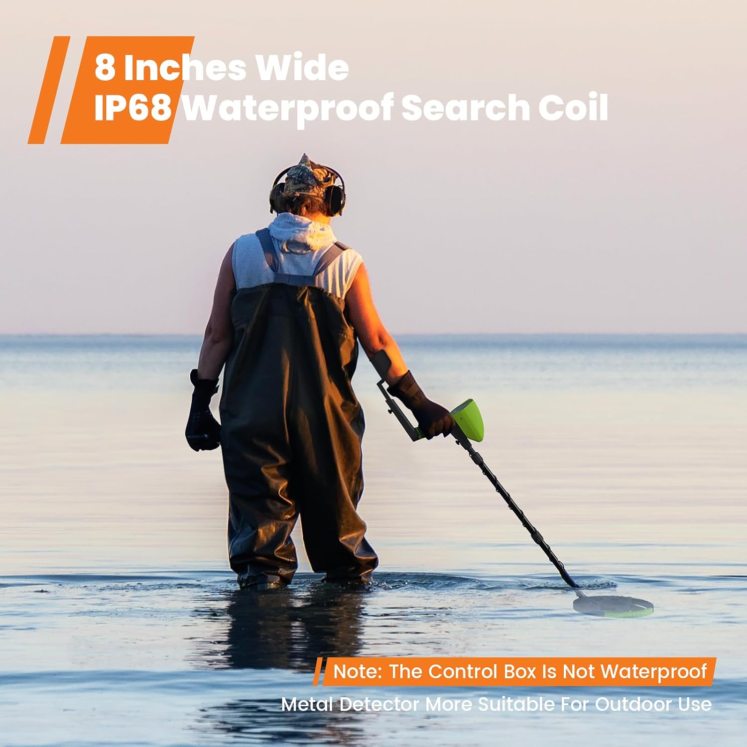 Thumbnail 4 de GoGonova Metal Detector with 8-Inch Search Coil