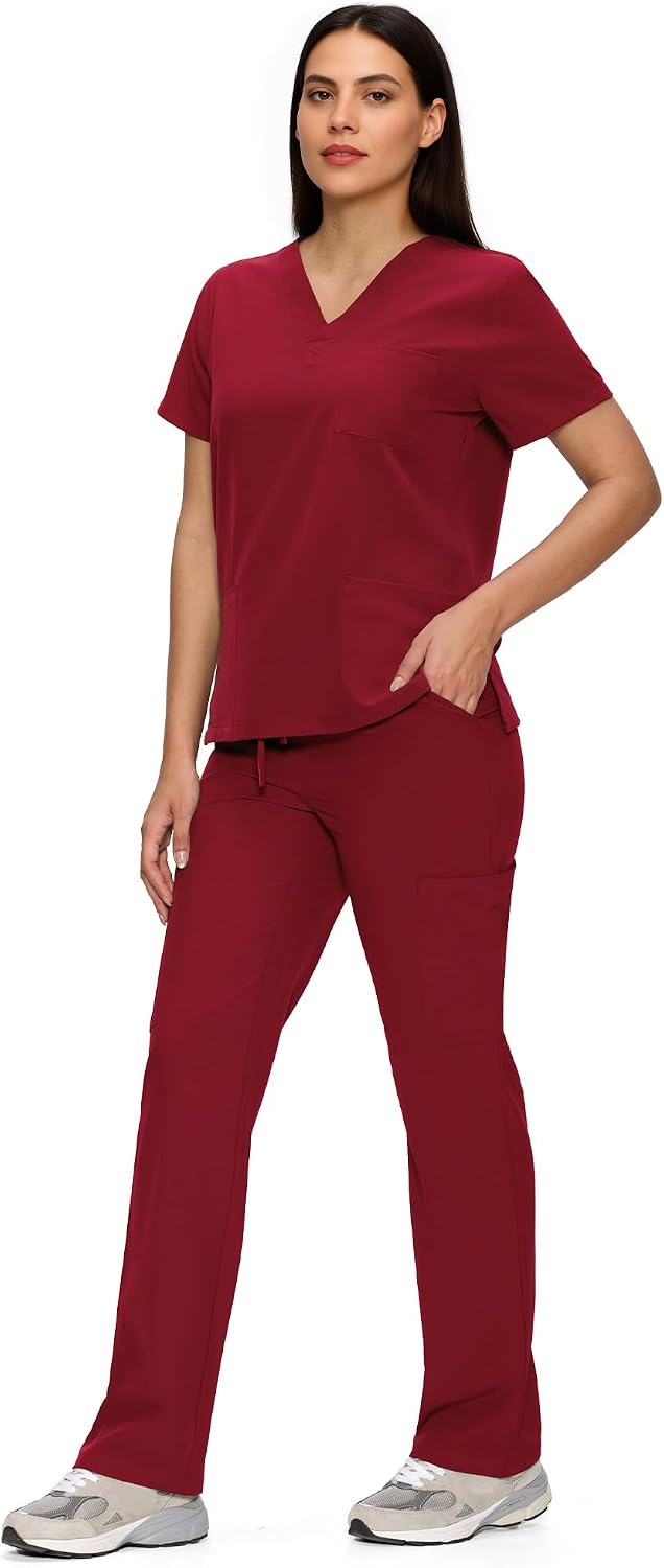 Detalle de Women's Scrub Set with 11 Pockets