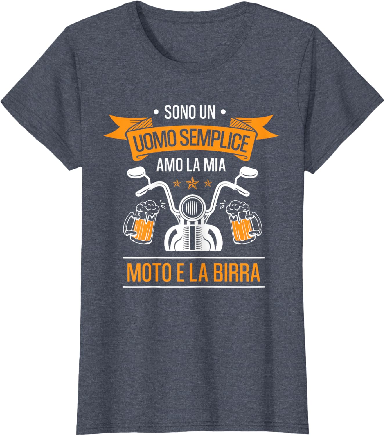 Detalle de Motociclista Maglia Uomini Papa Motociclismo Regalo – Maglietta leggera con tema Moto