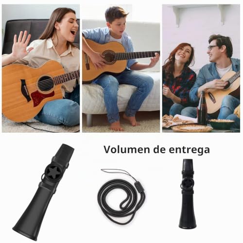 Detalle de Gosizos Kazoo para Niños y Adultos: divertido, fácil de tocar y versátil para cualquier reunión