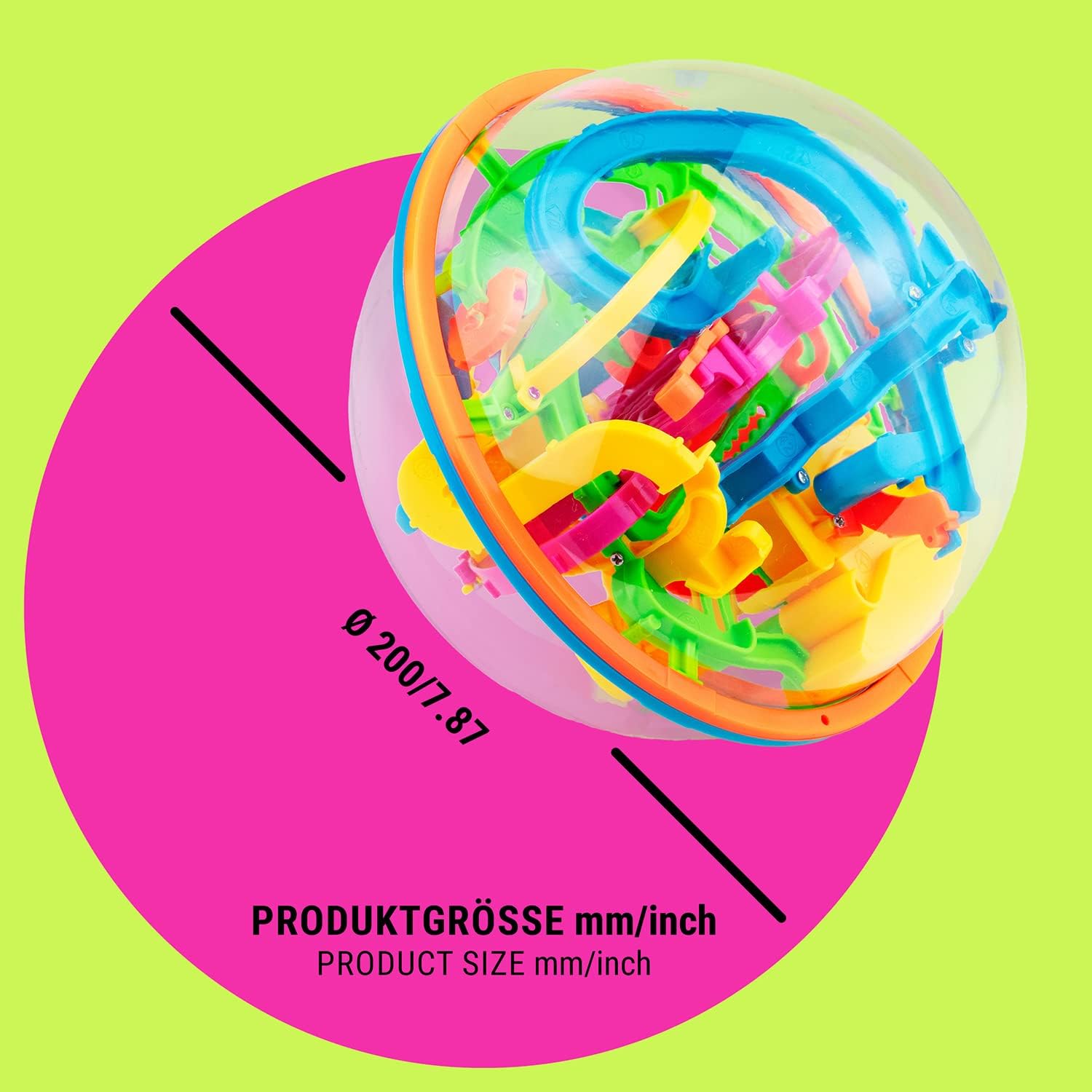 Thumbnail 3 de Labyrinthe à Billes 3D Magic Maze Puzzle Ball (Avancé) – jeu d’adresse sphérique