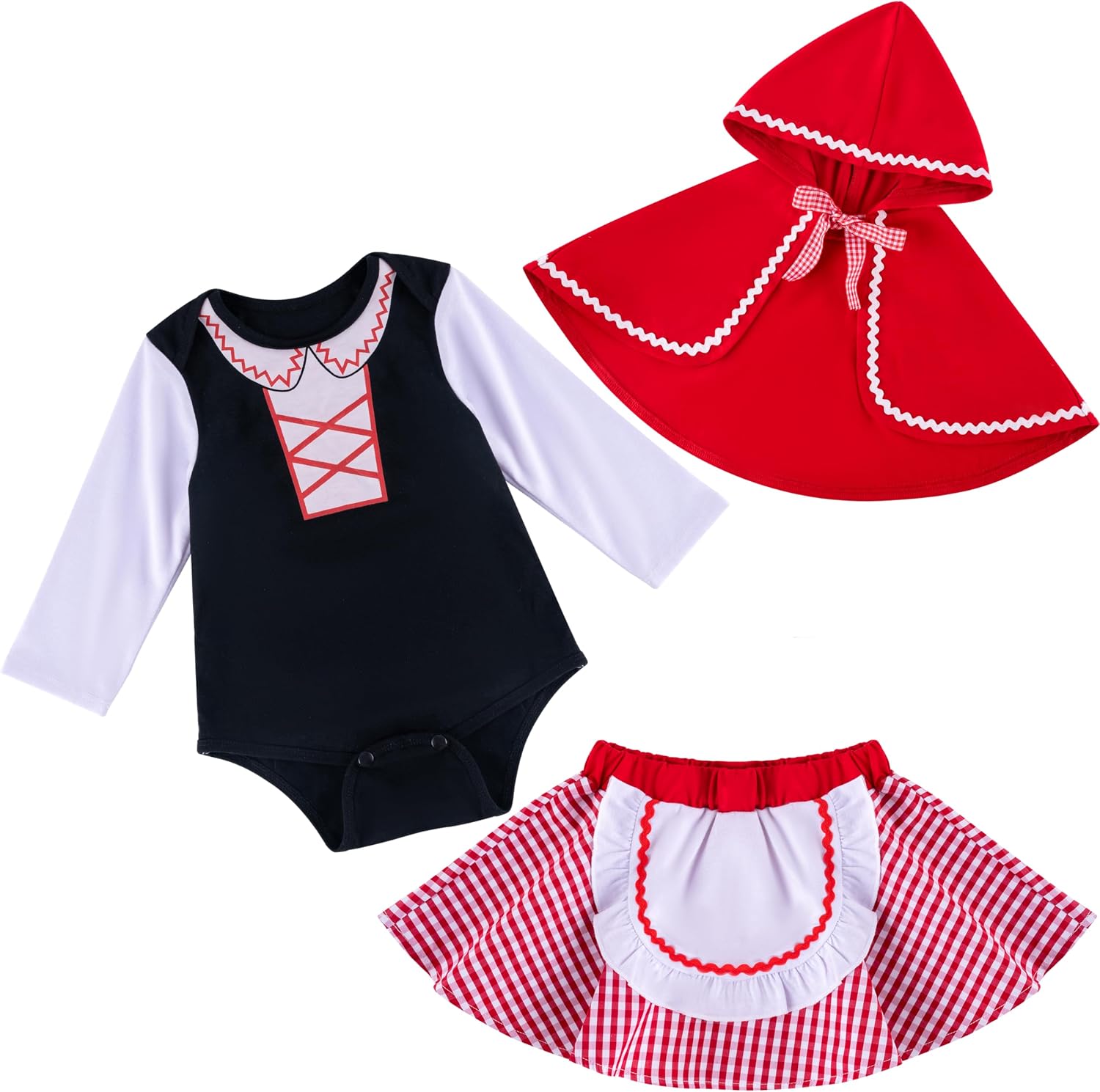 Detalle de Spooktacular Creations Red Riding Hood Costume