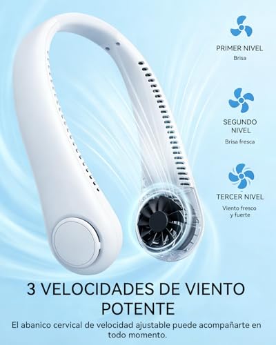 Thumbnail 1 de Unico Ventilador de Cuello Mini Portátil sin Aspas – USB Recargable 1800 mAh