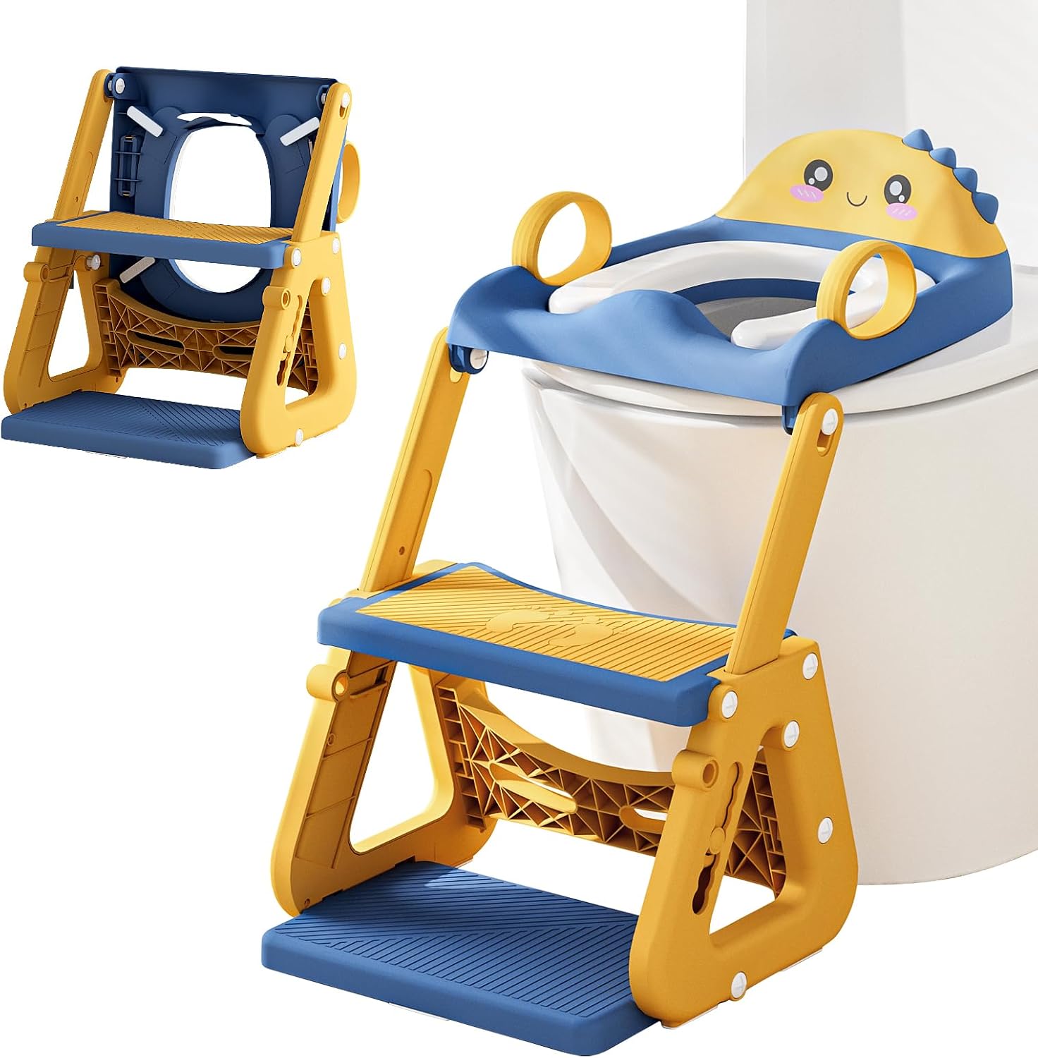 Detalle de Potty Training Toilet Seat 2-in-1 Step Stool