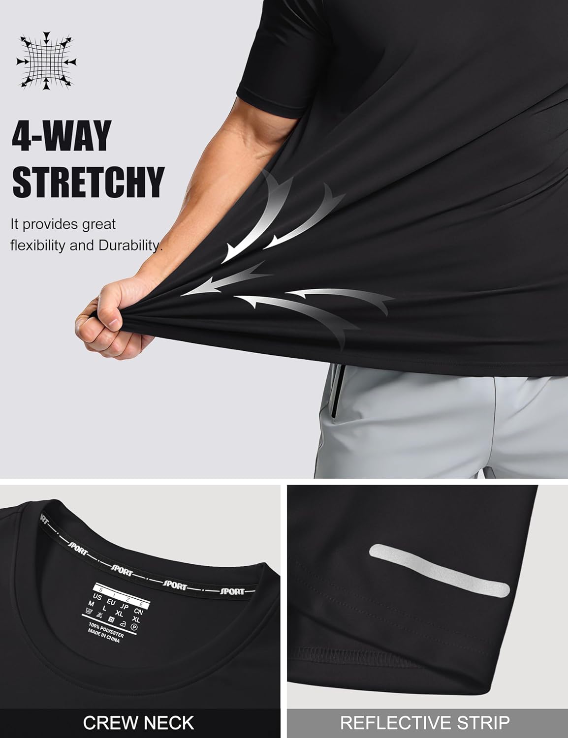 Thumbnail 5 de MAGCOMSEN UPF 50+ Short Sleeve Rash Guard Tee for Men