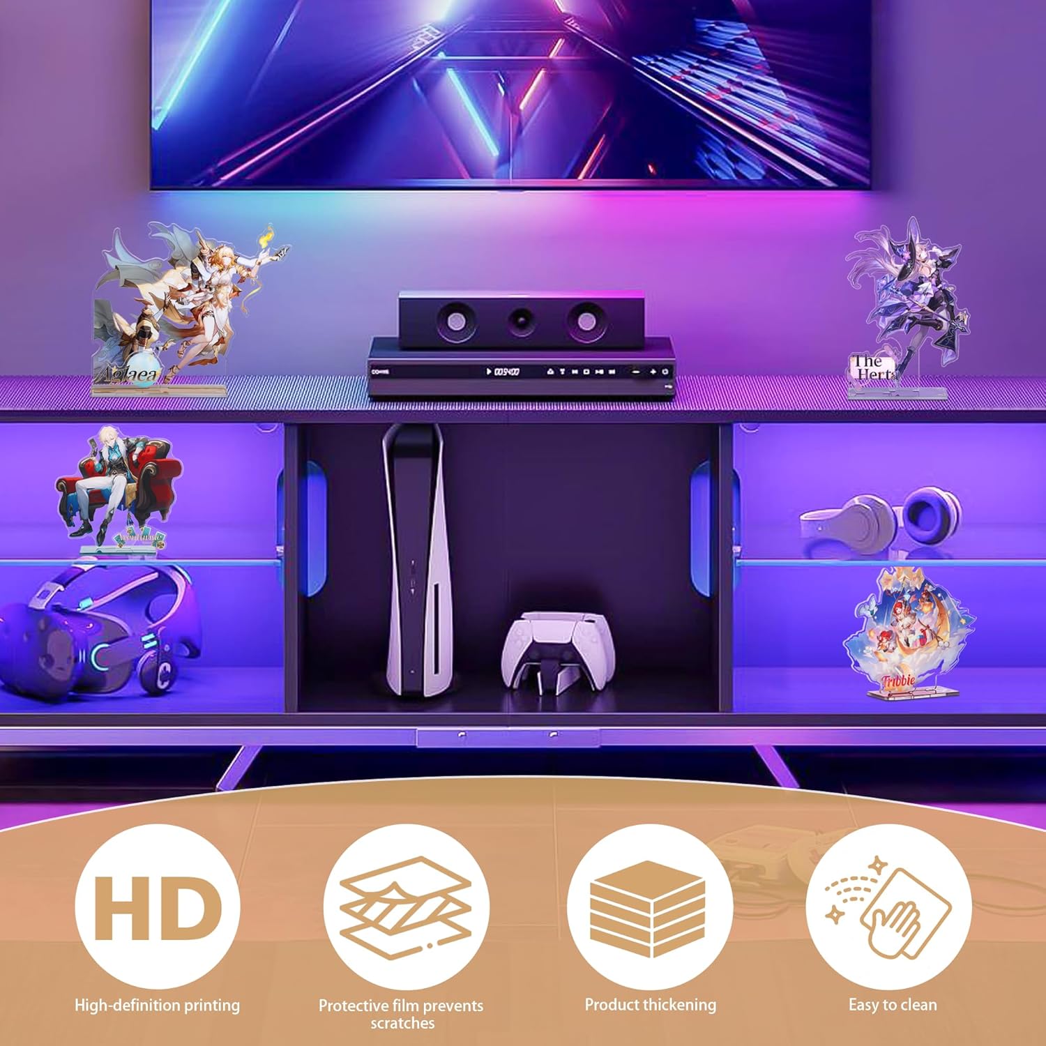 Thumbnail 4 de UTIEHD Honkai Star Rail HD Großformat-Displayständer aus Acryl für Tribbie (Premium)