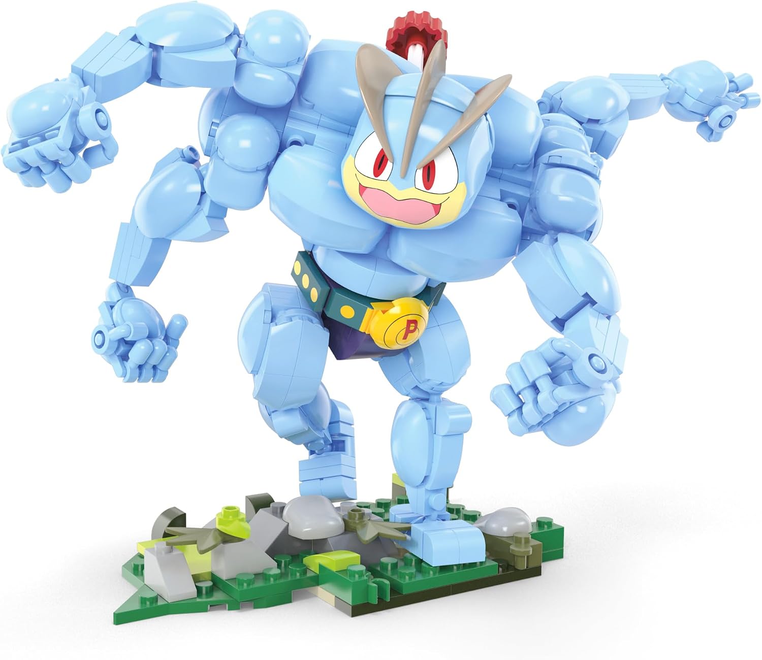 Detalle 2 de MEGA Pokémon Machamp, Juguete de Construcción Interactivo 🏗
