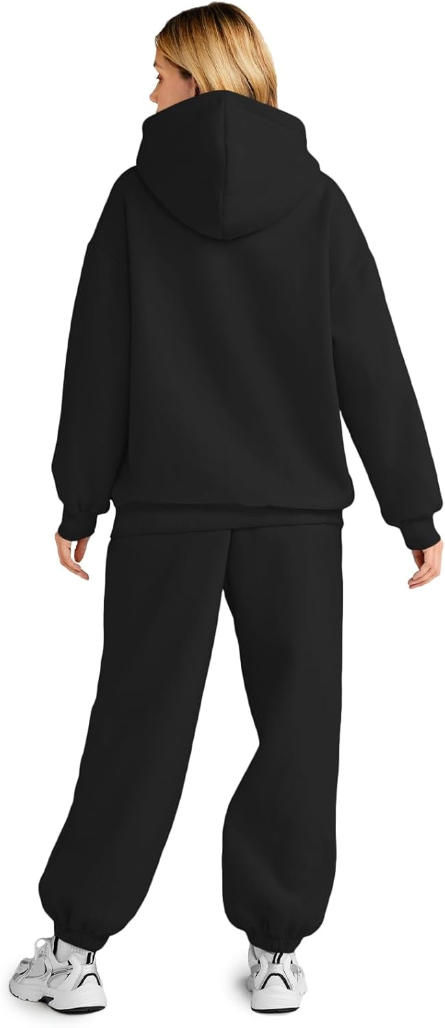 Thumbnail 2 de AUTOMET Women's 2-Piece Lounge Hoodie Sweatsuit Set (Plus Size)