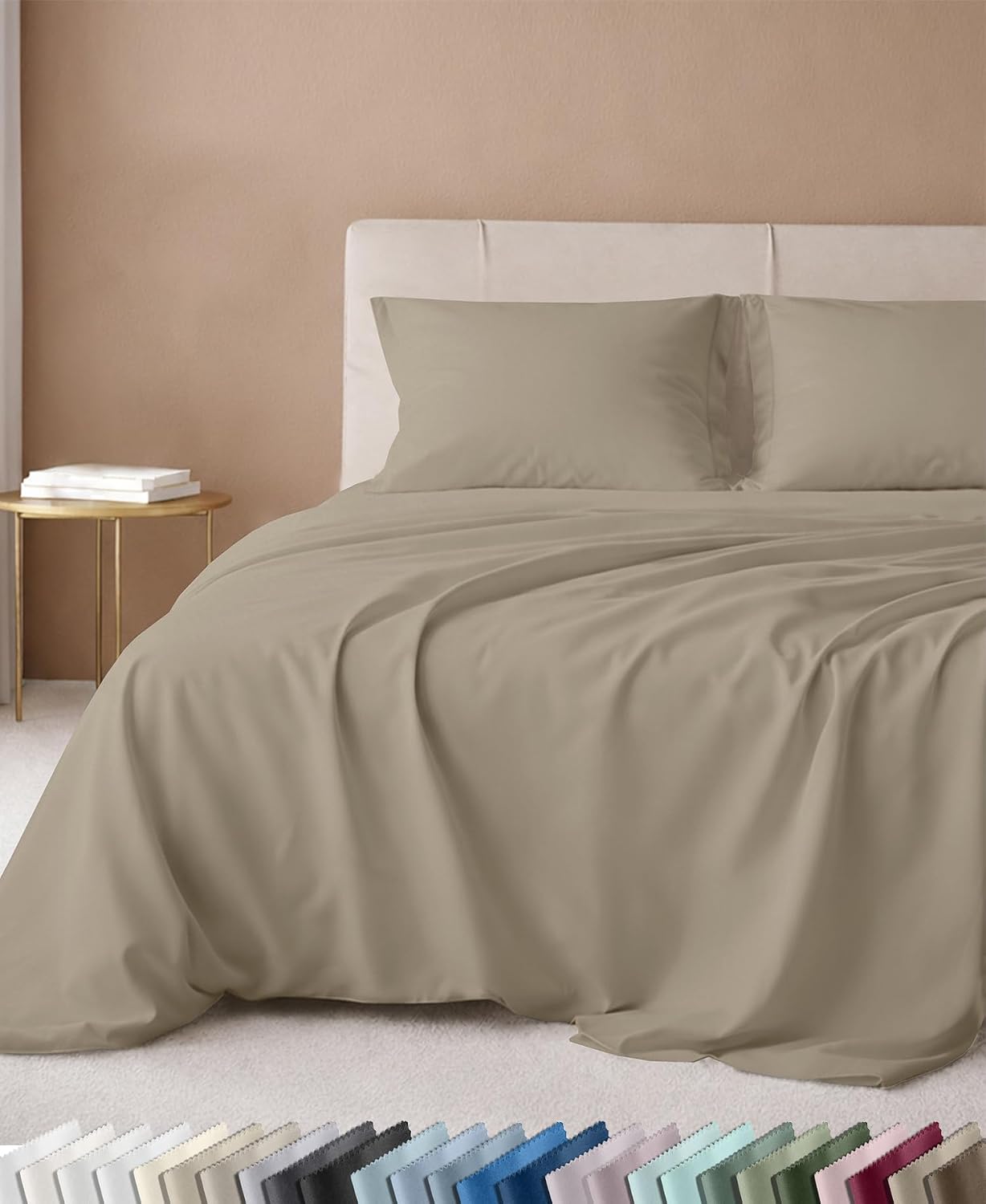 Detalle de California Design Den Twin Sheets 600 Thread Count