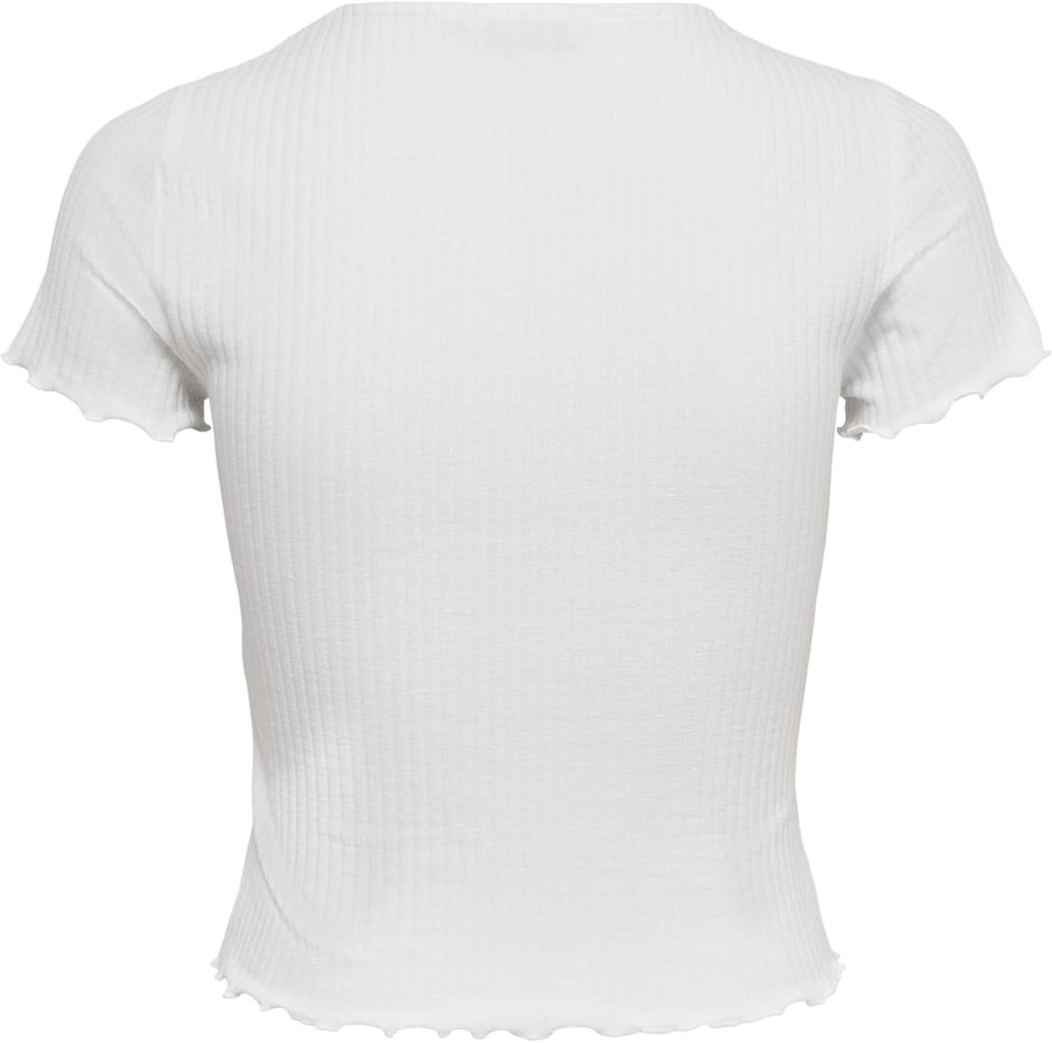 Thumbnail 3 de ONLY Female Top ONLEMMA Top – Slim-Fit Cropped-Shirt mit Rundhalsausschnitt