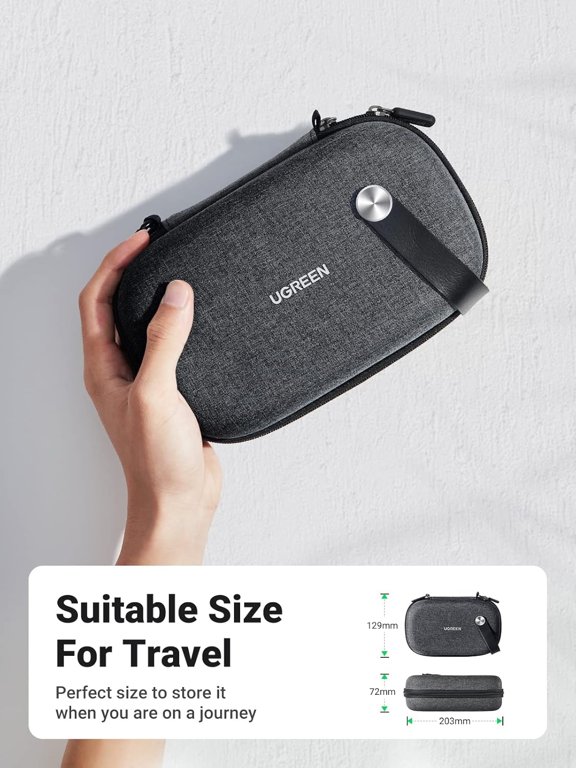 Detalle 2 de UGREEN Travel Accessories Bag 20.3 cm