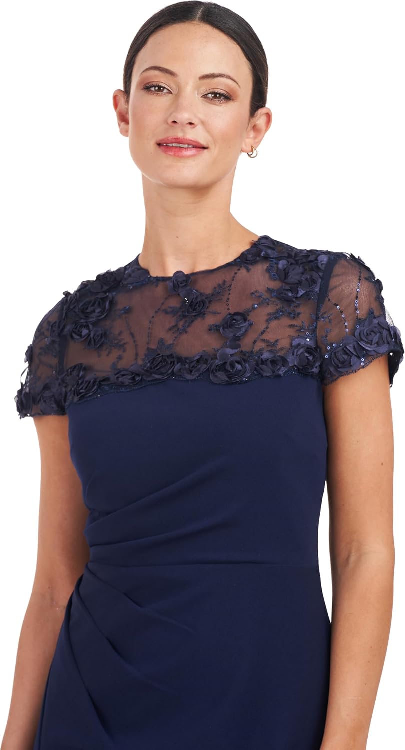Thumbnail 1 de JS Collections Laney Soutache Yoke Gown