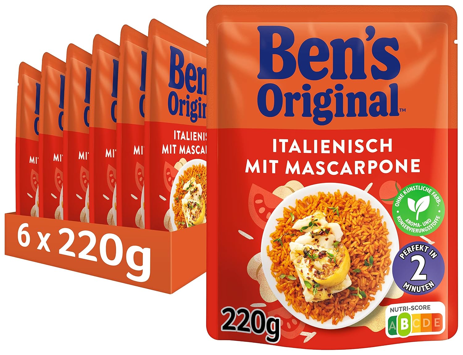 Detalle de BEN'S ORIGINAL Express Reis 6×220g 🍚