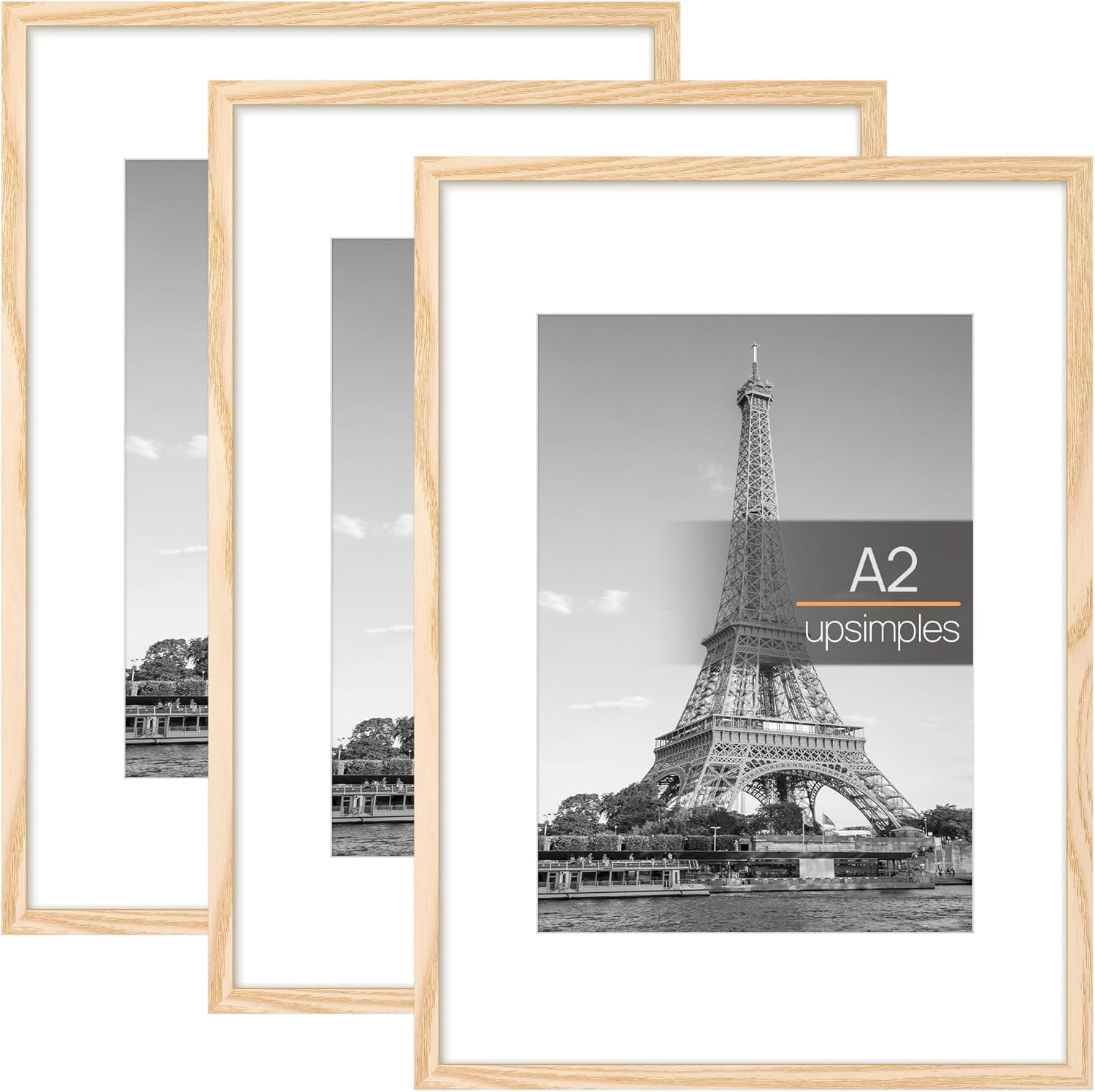Thumbnail 6 de upsimples 3er-Pack Bilderrahmen 40x60 cm, weiß – Poster- und Fotorahmen