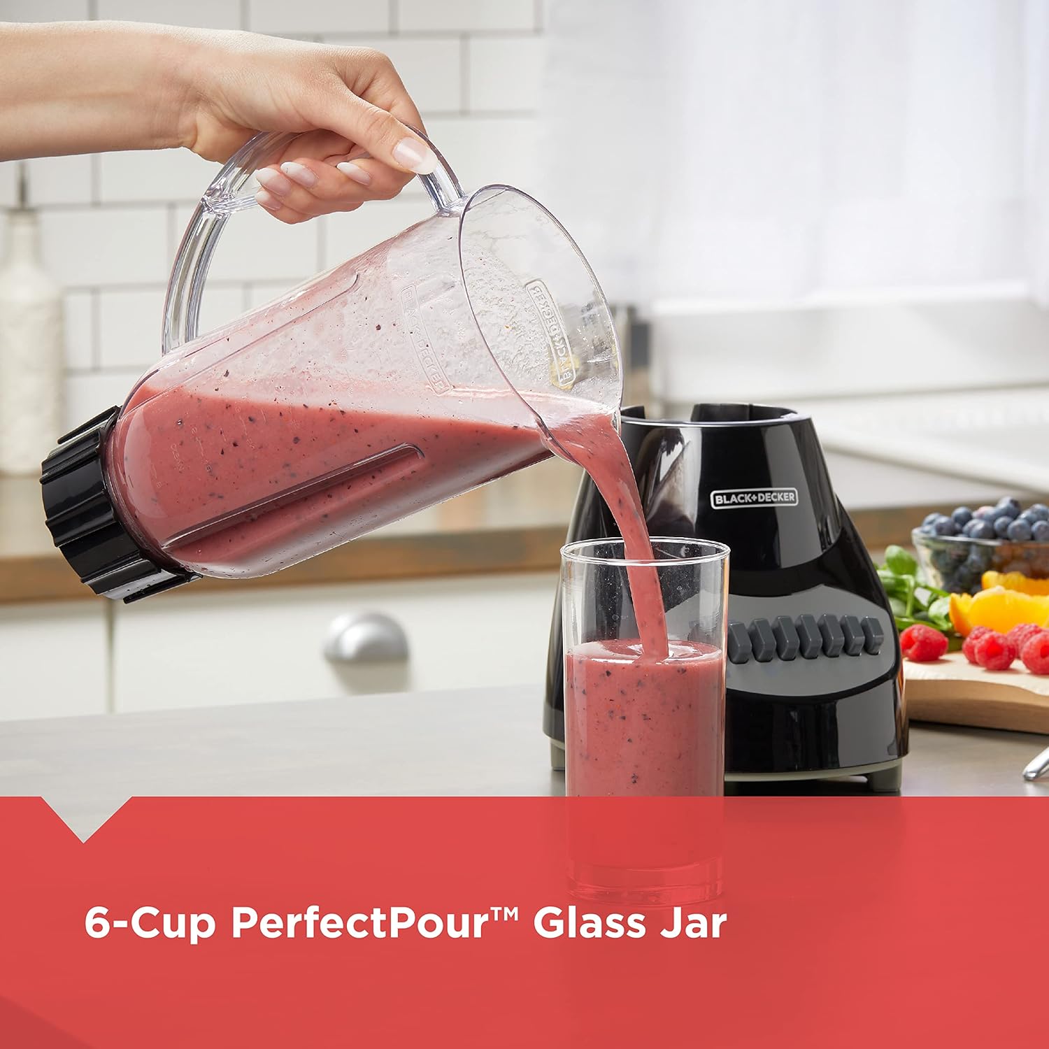 Detalle de BLACK+DECKER BL2010BP Blender 10-Speed