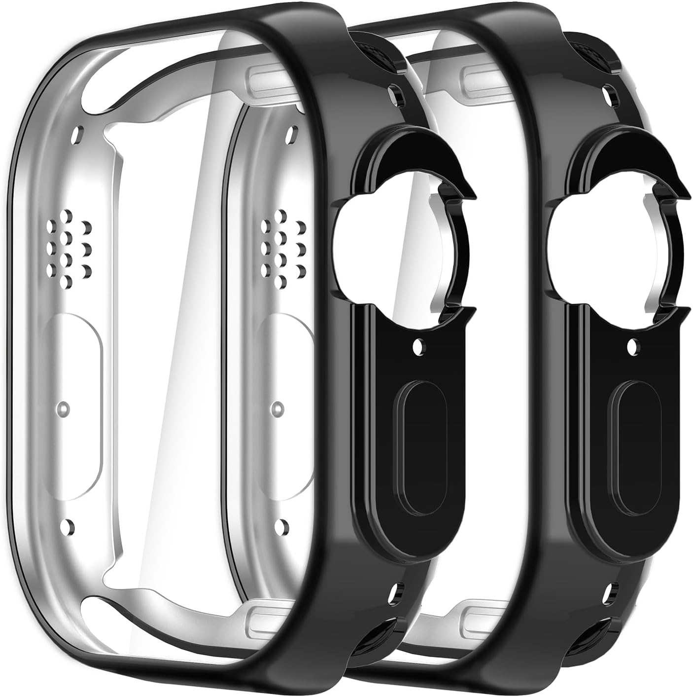 Thumbnail 5 de Simpeak 2PCS Coque Compatible pour Apple Watch 40mm Series SE/6/5/4 – Étui TPU Ultra Fin Transparent