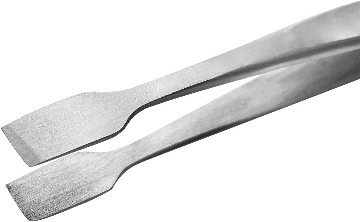 Thumbnail 3 de Stainless Steel Flat Spade-Tip Tweezers