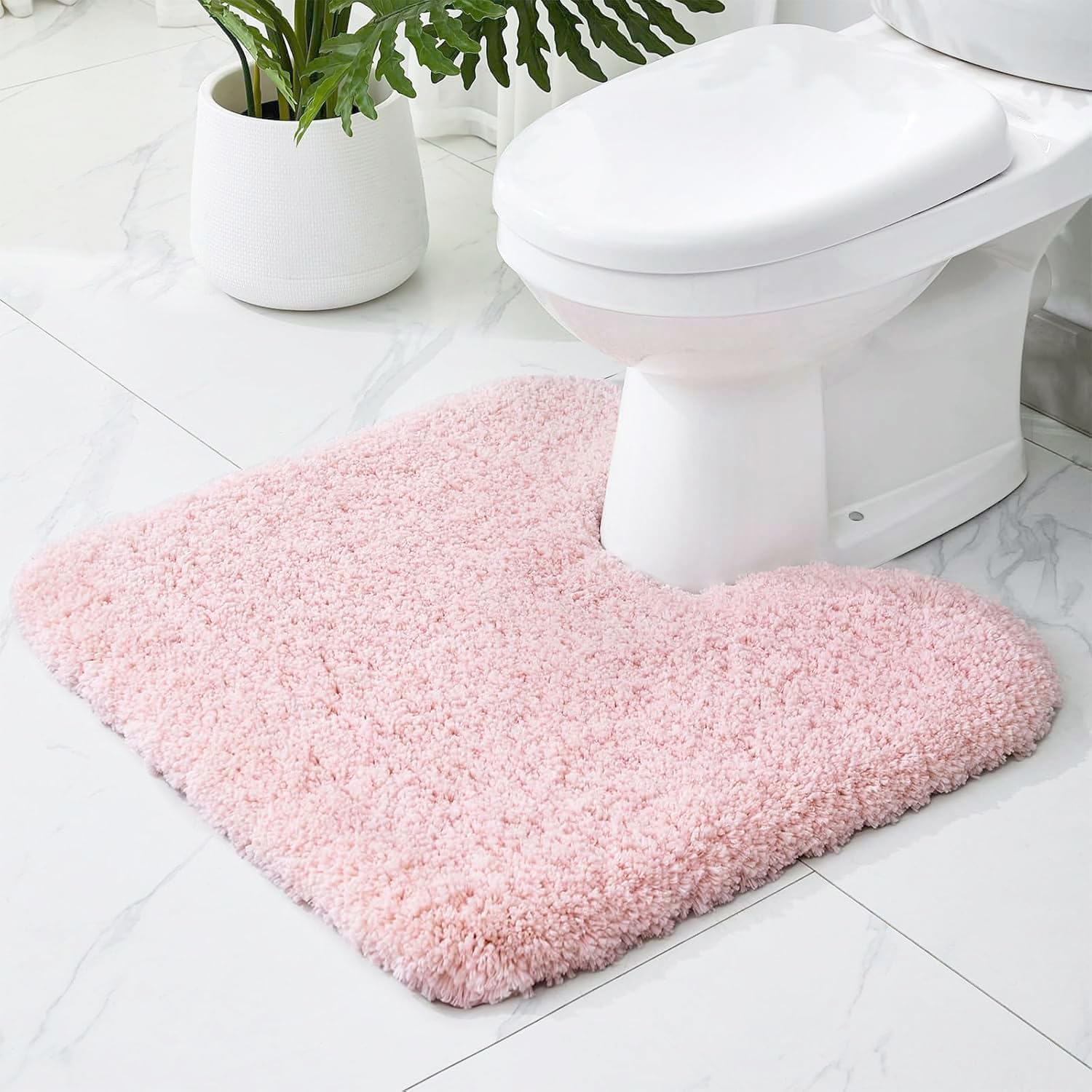 Thumbnail 6 de Ruggnovea Blue Bath Rug 32x20 — Ultra-Soft Non-Slip Microfiber Mat