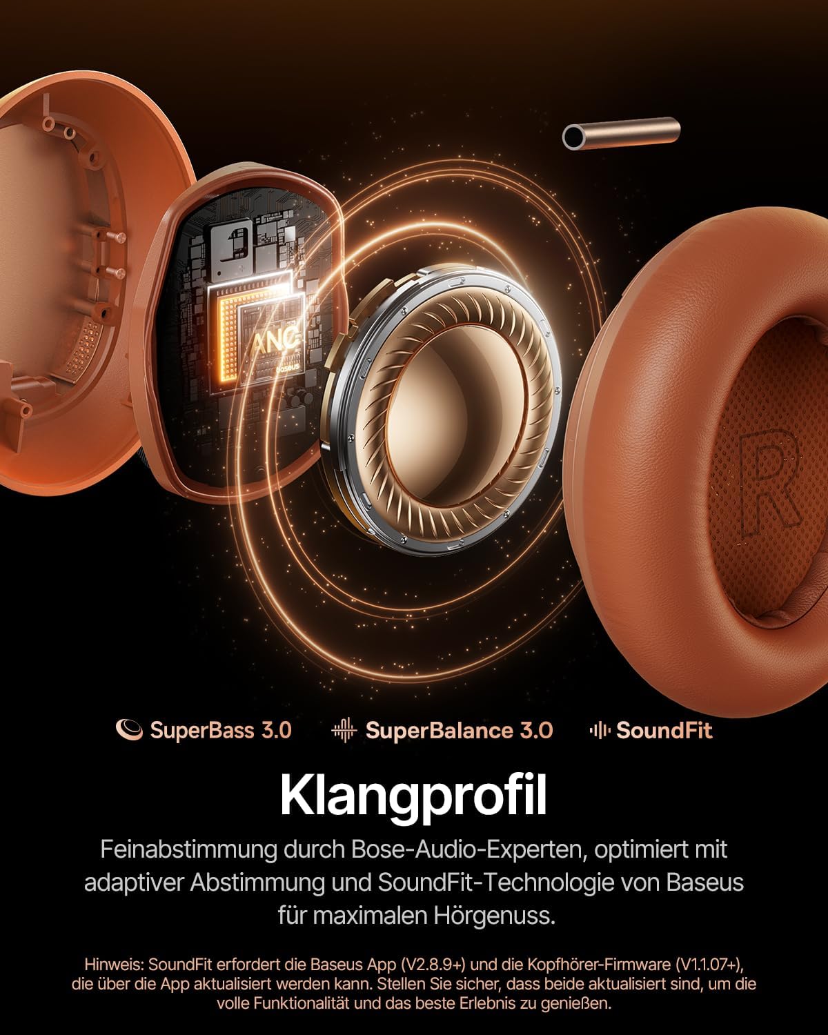 Thumbnail 2 de Baseus Inspire XH1 Noise-Cancelling Kopfhörer