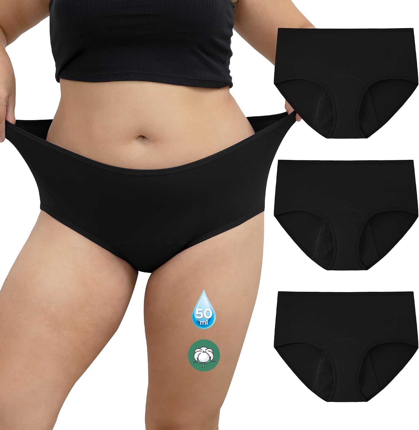 Detalle de INNERSY Culotte menstruelle 50 ml