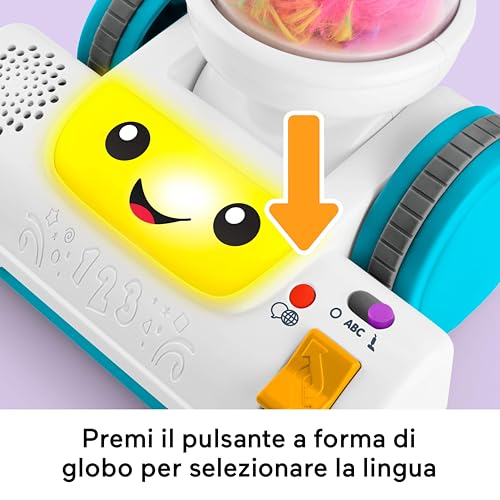 Detalle de Fisher-Price Ridi e Impara Aspirapolvere 2 in 1 per Bambini – multilingue