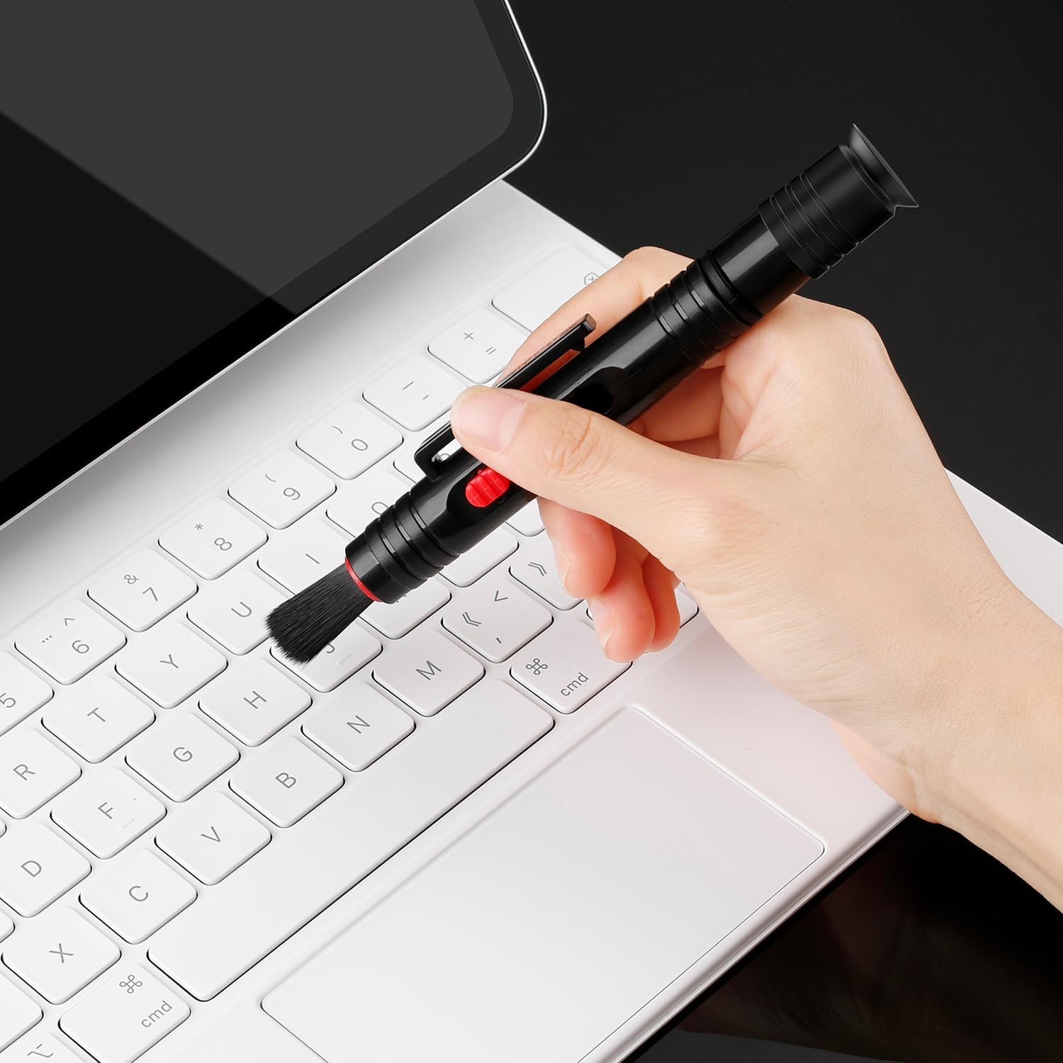 Thumbnail 6 de K&F CONCEPT Lens Cleaning Pen (two-in-one brushes & carbon tips) for camera lens and filters