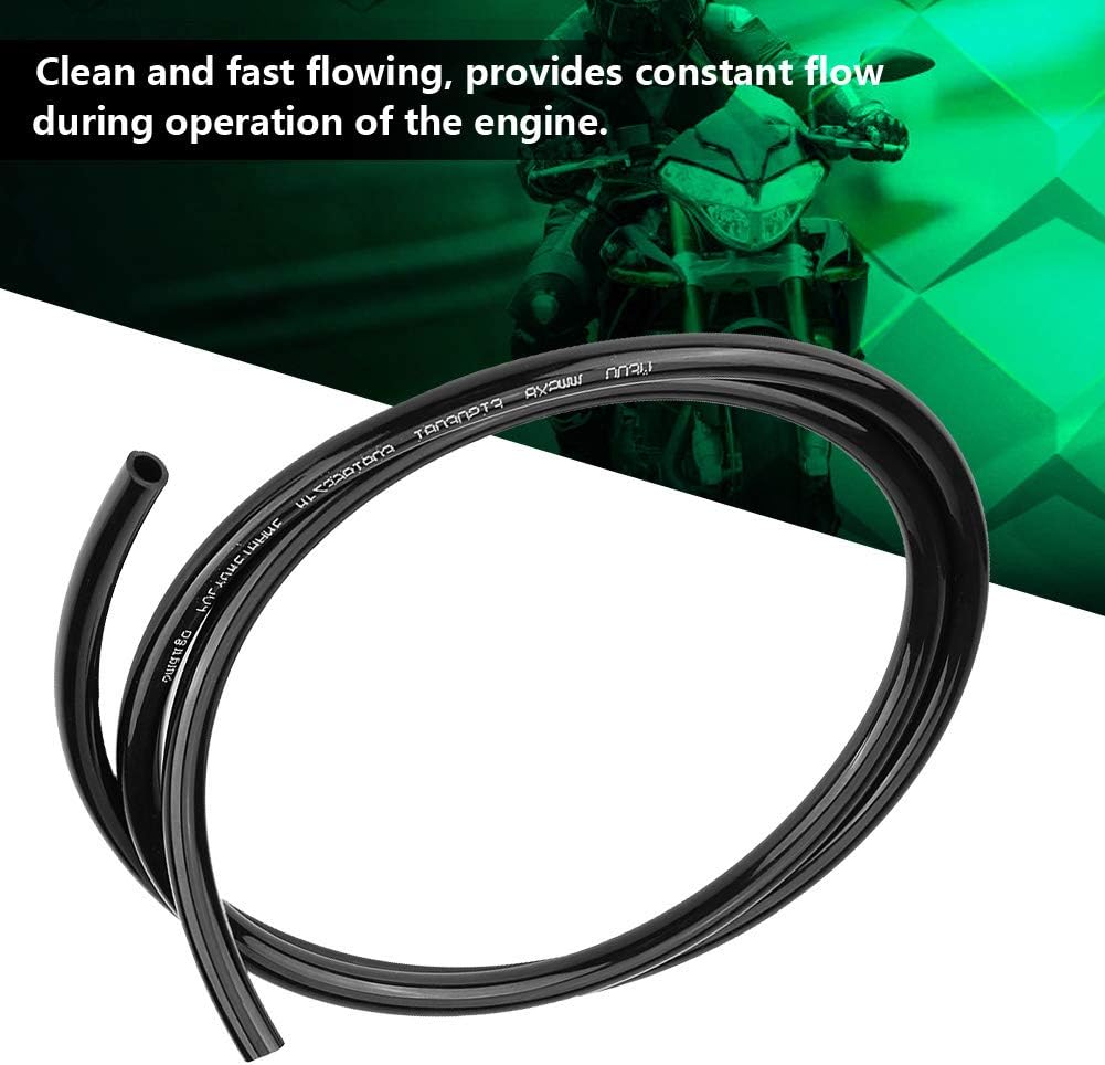 Detalle 2 de Yctze Universal Motorcycle Fuel Line Hose – Rubber Fuel Pipe for Petrol & Oil