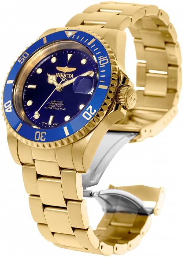 Detalle 2 de Invicta Pro Diver Montre Homme – Mouvement Automatique, Acier Inoxydable, 40 mm