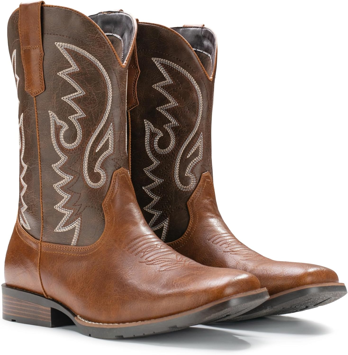 Thumbnail 6 de IUV Cowboy Boots Men Wide Square Toe
