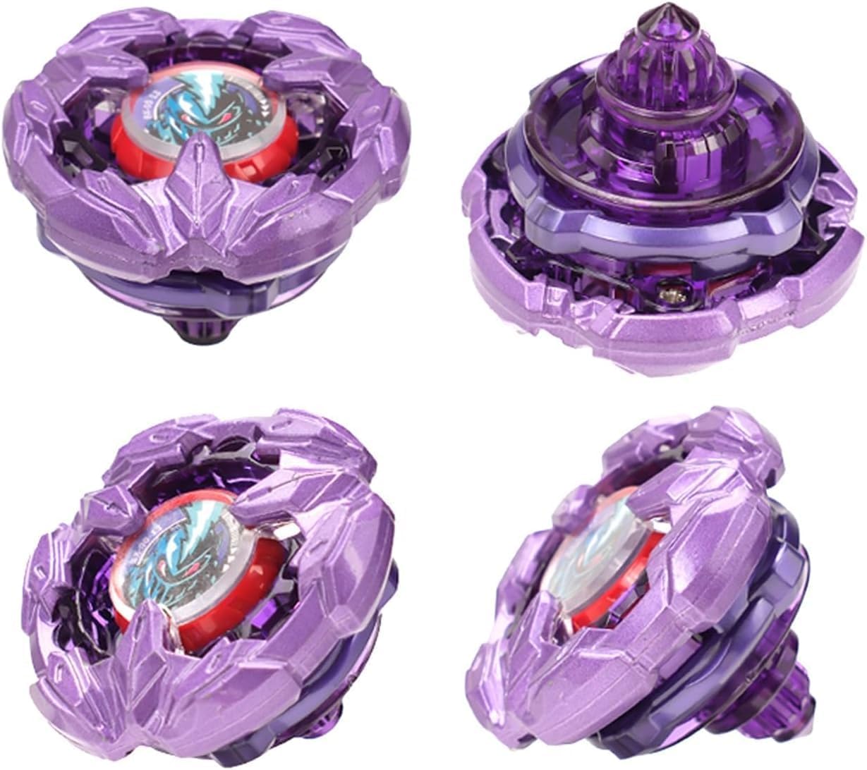 Thumbnail 3 de DEZAWRTY Gyro X Battle Set: 6 high-speed spinning tops and 2 X launchers starter pack