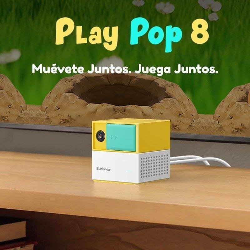 Detalle 2 de Blackview PlayPop 8 Sobremesa: rendimiento potentes para retro gaming y multimedia (Crema Amarillo)