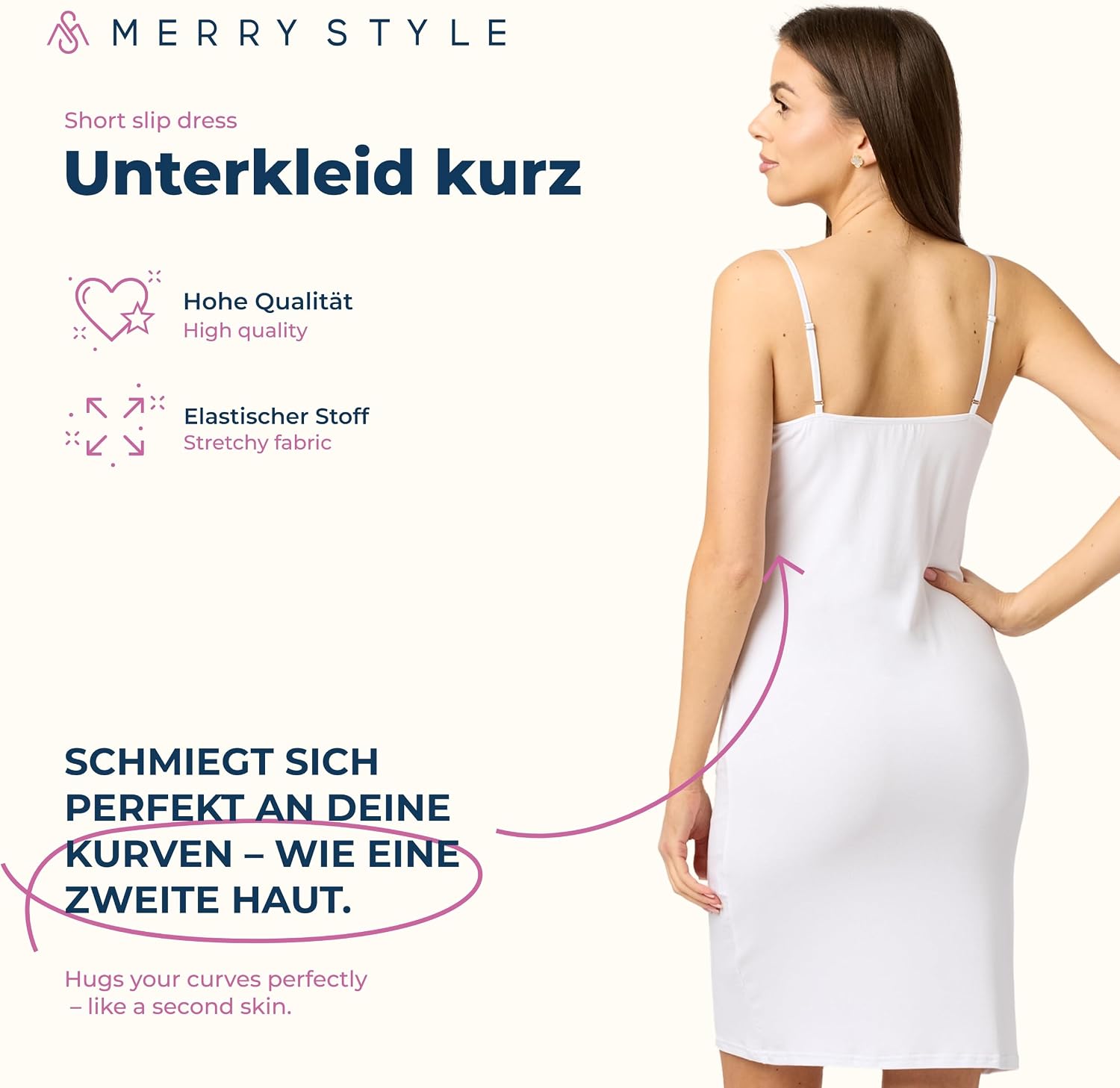 Thumbnail 2 de Merry Style MS10-203 – halka damska na regulowanych ramiączkach, wiskoza i elastan