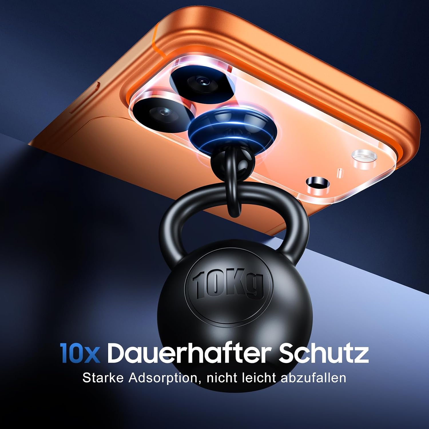 Detalle 2 de UniqueMe iPhone 17 Pro Kameraschutz 3 Stück