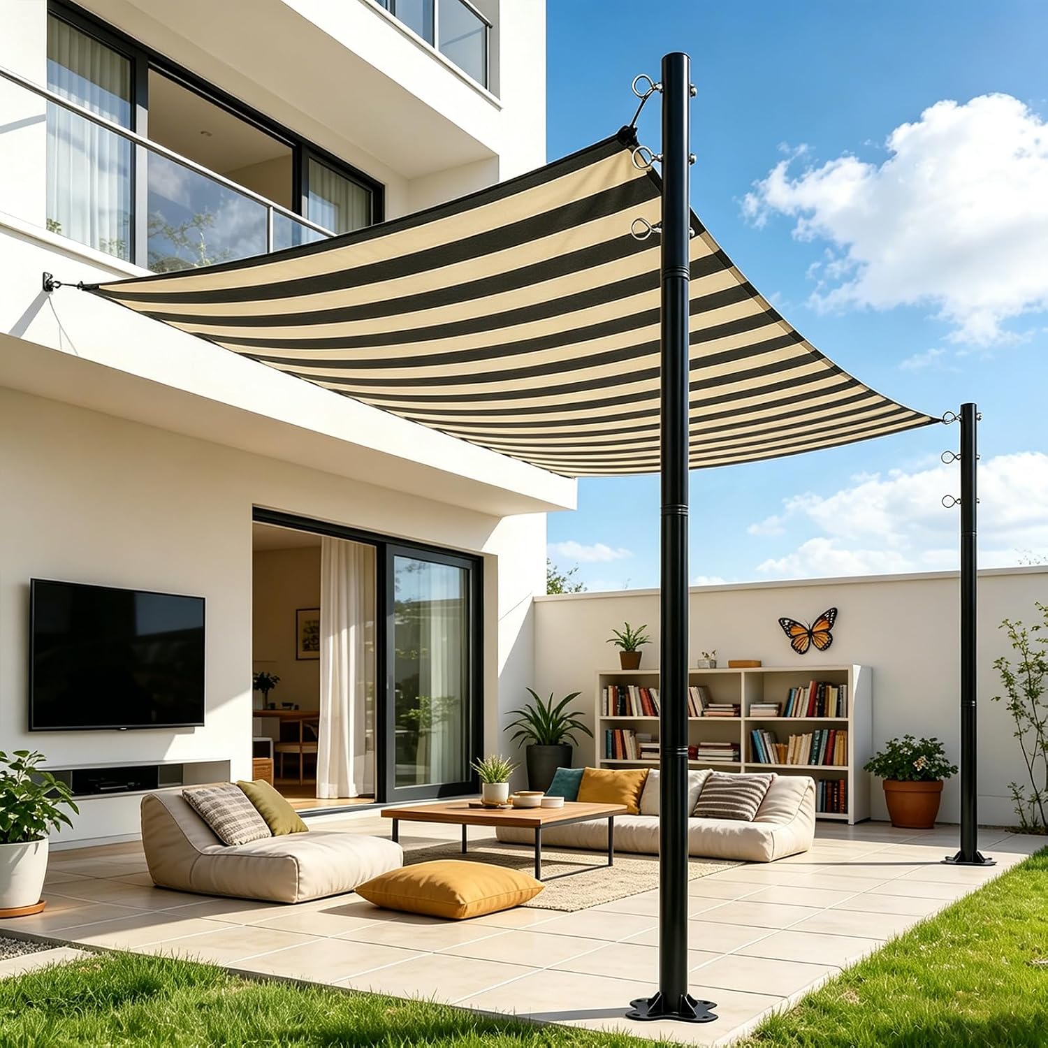 Detalle de Shade Sail Poles, 12-Foot