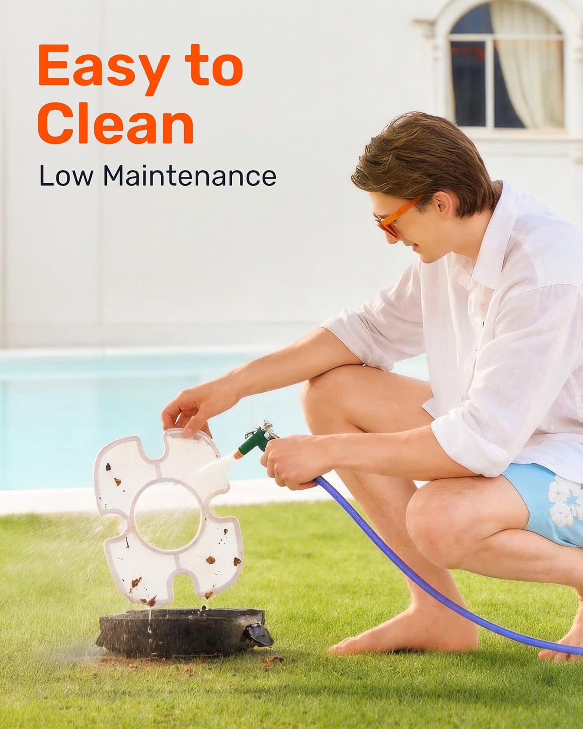 Thumbnail 6 de Gosvor Robotic Pool Cleaner Cordless – Efficient Cordless Pool Vacuum for Above Ground Pools