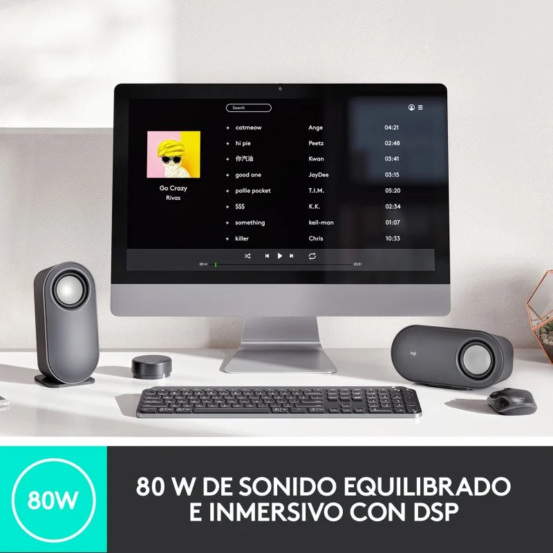 Thumbnail 3 de Logitech Z407 altavoces 2.1, 40 vatios