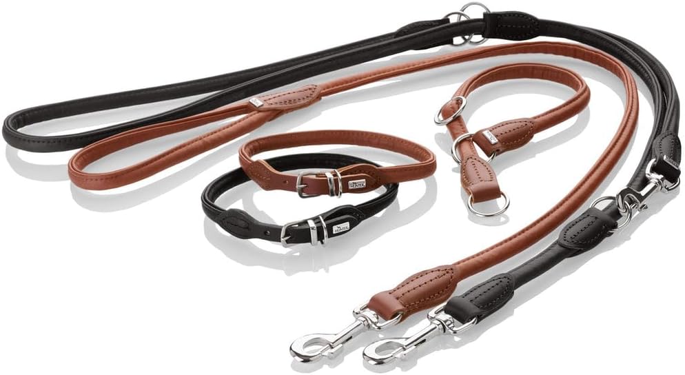 Thumbnail 6 de HUNTER Hundehalsband Round & Soft Canadian UP Cognac