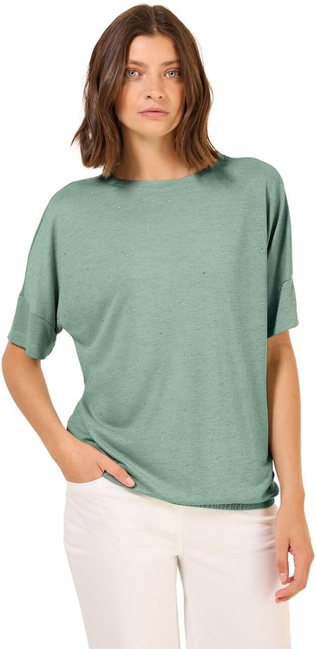 Thumbnail 6 de Damen Shirt mit Dekosteinen 1 Stück