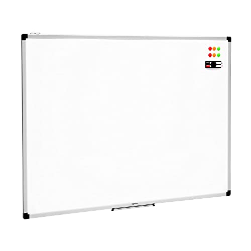 Thumbnail 10 de Amazon Basics Pizarra Blanca Magnética con Marco de Aluminio 120 x 90 cm