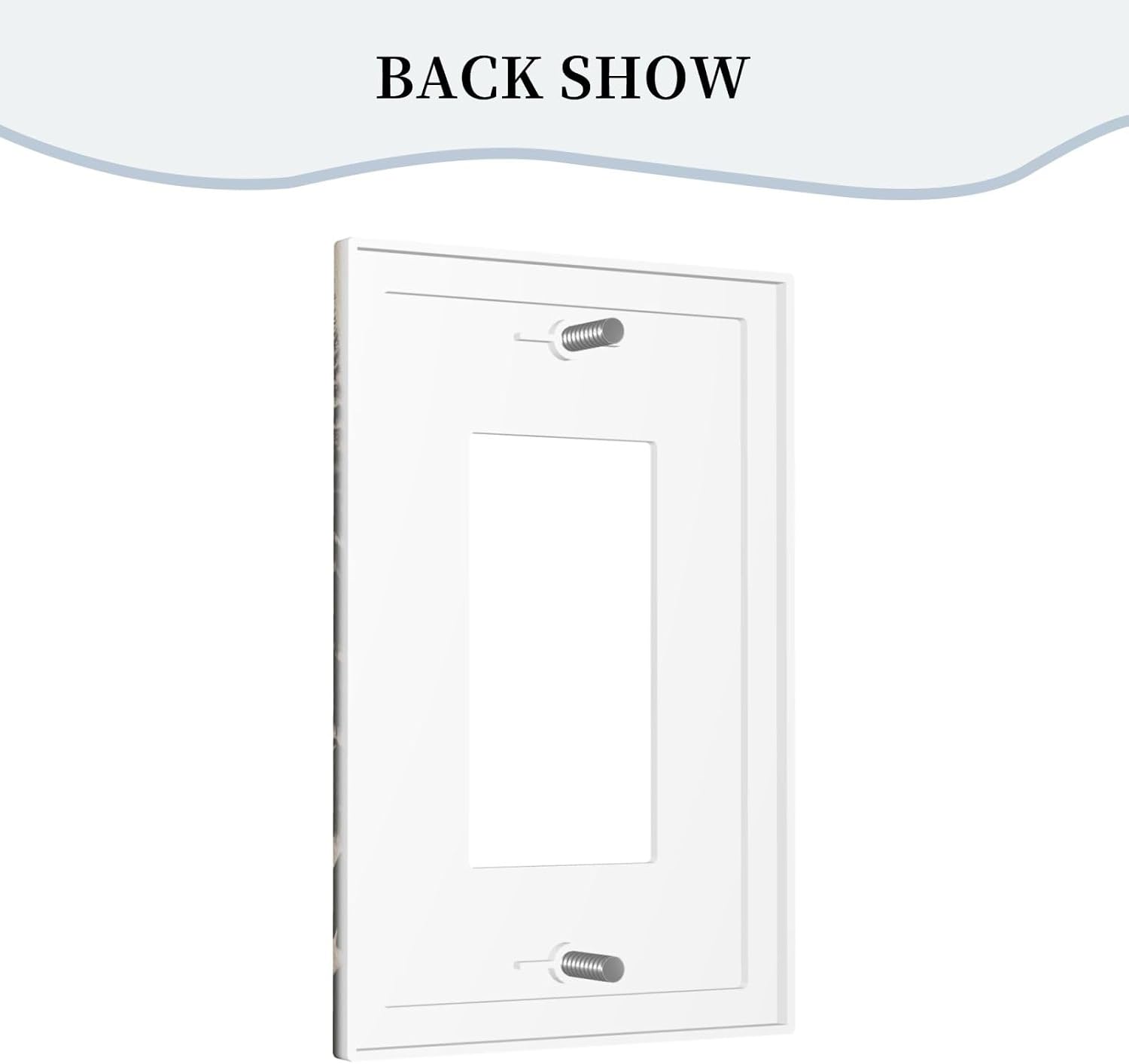 Detalle 2 de JOOJIAO Decorative Wall Plate, 1 Gang