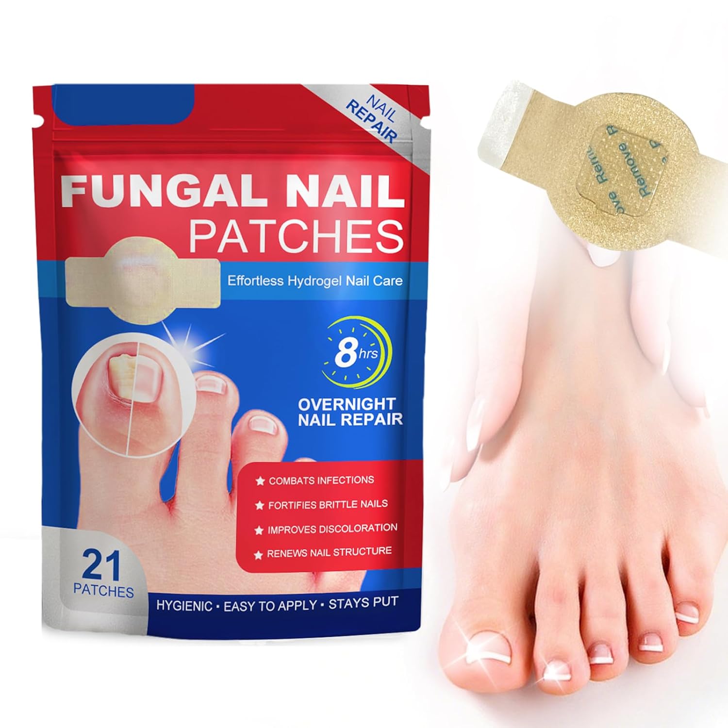 Detalle de Funthy 21 Nagelpilz-Patches đ