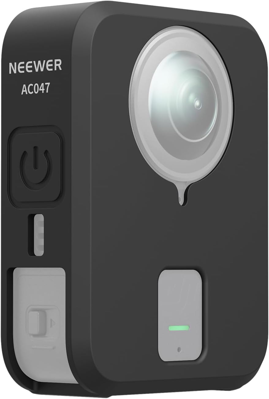 Detalle de NEEWER Silicone Case per DJI Osmo 360 Action Cam AC047: custodia morbida antiscivolo e antigraffio