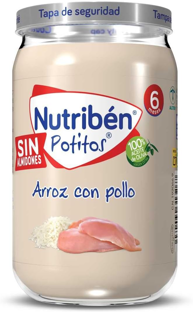 Detalle 2 de Nutribén Pack de Potitos Variados 🍏 - Caja de 24 unidades
