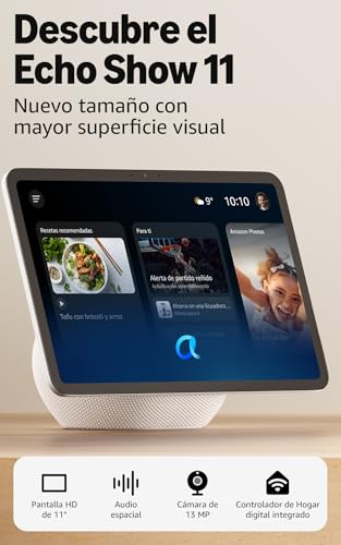 Thumbnail 6 de Amazon Echo Show 11 (última generación) – pantalla 11" Full HD con Alexa+ y audio espacial