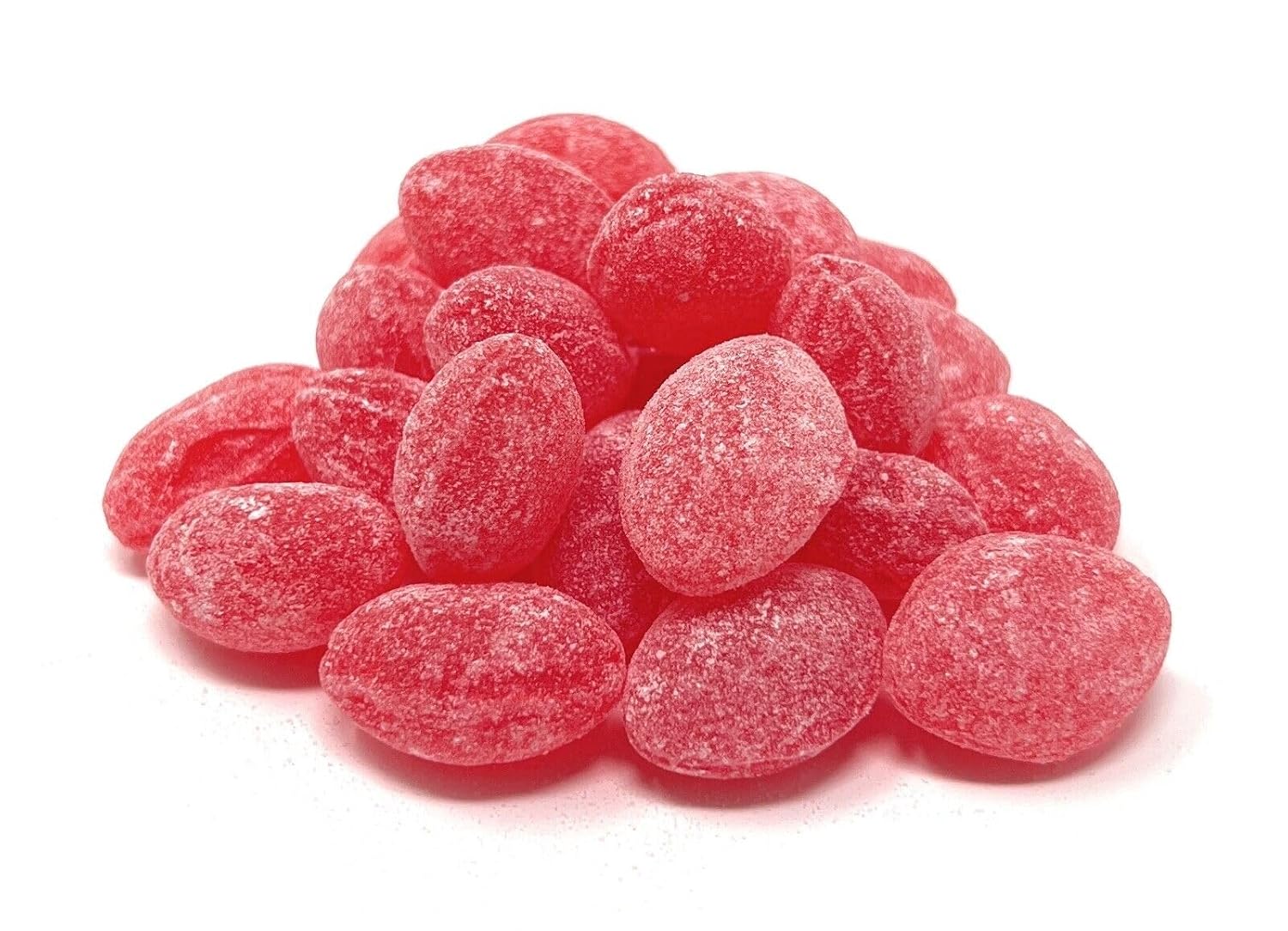 Detalle de YANKEETRADERS Wild Cherry Sanded Hard Candy Drops, 40 Oz. Bulk Bag